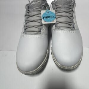 NEW Skechers Men's "Go Golf" White / Grey Waterproof Golf Shoes Orig Box SZ 8.5